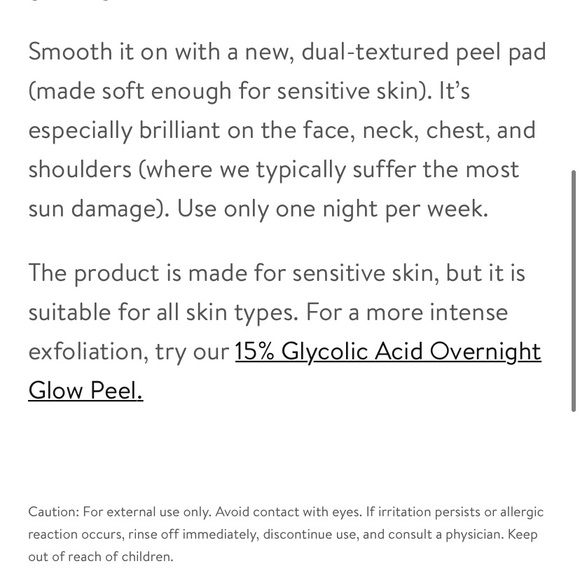 5/$25 • Goop Glow Overnight Peel - Picture 4 of 4